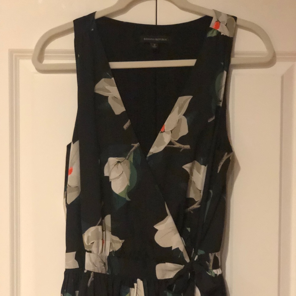Banana Republic Floral Wrap Dress